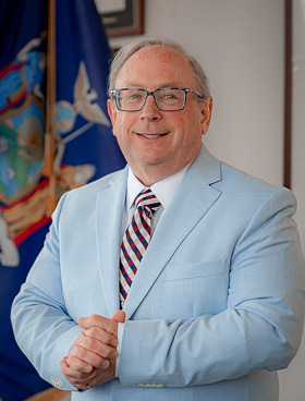 Photo of James V. McDonald, MD, MPH.