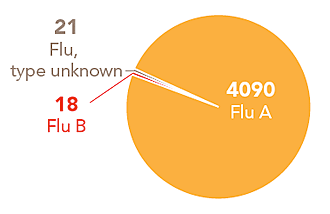 Follow this link to view a table of all positive flu reports