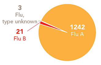 Follow this link to view a table of all positive flu reports