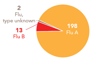 Follow this link to view a table of all positive flu reports