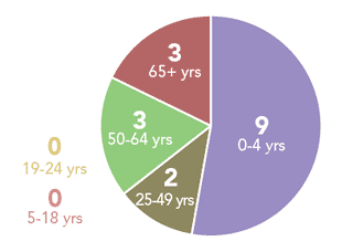 Follow this link to view a table of groups for hospitalized flu patients