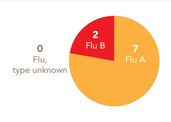 Follow this link to view a table of all positive flu reports