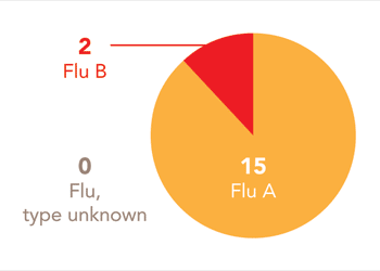 Follow this link to view a table of all positive flu reports