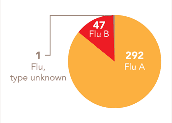 Follow this link to view a table of all positive flu reports