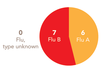 Follow this link to view a table of all positive flu reports