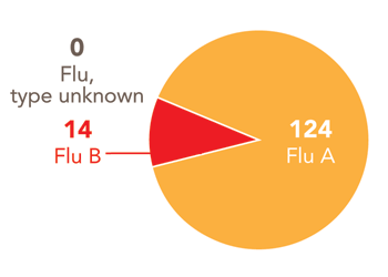 Follow this link to view a table of all positive flu reports