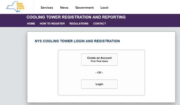 Picture of the Login Screen
