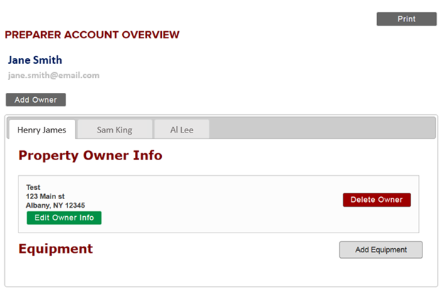Picture of account overview