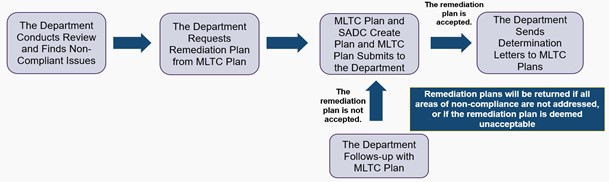 Chart should remediation plan process