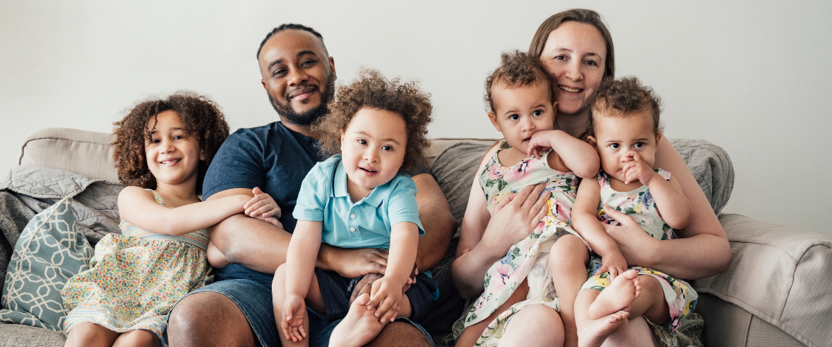 Banner image of a family