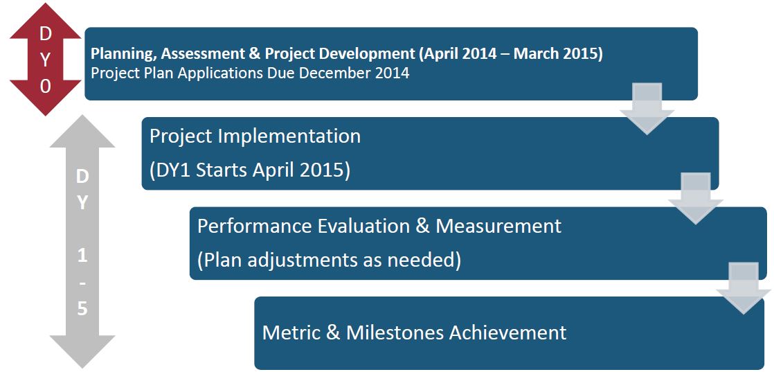 UPDATED DSRIP PROJECT TIMELINE