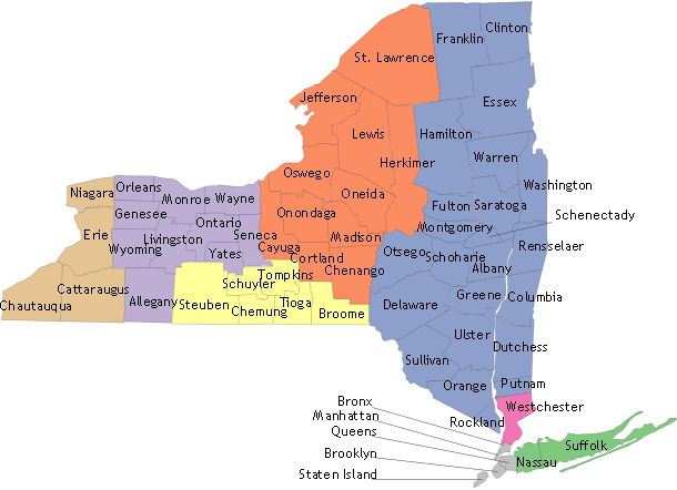 Hunger Prevention and Nutrition Assistance Program (HPNAP) - County Contact Information